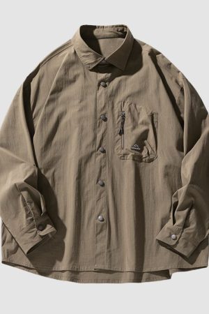 Style Core Aesthetics, New Style Trends 3D Pocket Waterproof Shirts