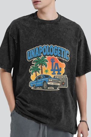 Style Core Aesthetics, New Style Trends 90s Retro Los Angeles T-Shirt