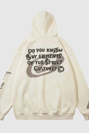 Style Core Aesthetics, New Style Trends Abstract Shadow Graphic Hoodie