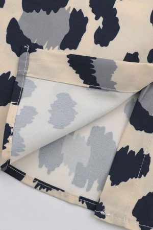 Style Core Aesthetics, New Style Trends All-Over Leopard Print Shirt