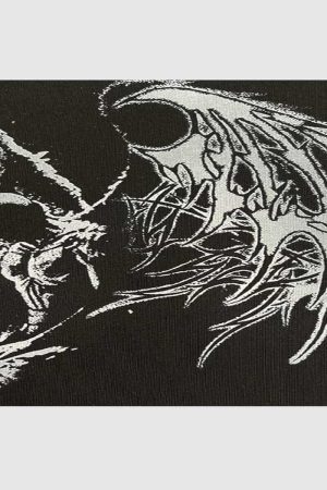 Style Core Aesthetics, New Style Trends Angel and Thorn Sweatshirt