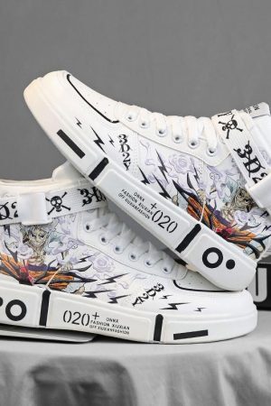 Style Core Aesthetics, New Style Trends Anime Casual Sneakers