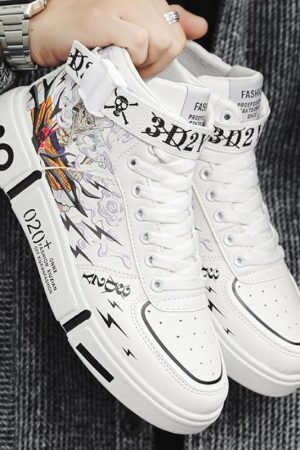 Style Core Aesthetics, New Style Trends Anime Casual Sneakers