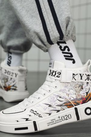 Style Core Aesthetics, New Style Trends Anime Casual Sneakers