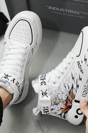 Style Core Aesthetics, New Style Trends Anime Casual Sneakers