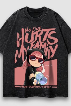Style Core Aesthetics, New Style Trends Anime Girl Print Tee