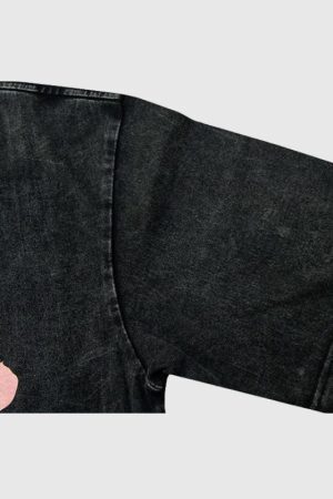 Style Core Aesthetics, New Style Trends Anime Girl Print Tee