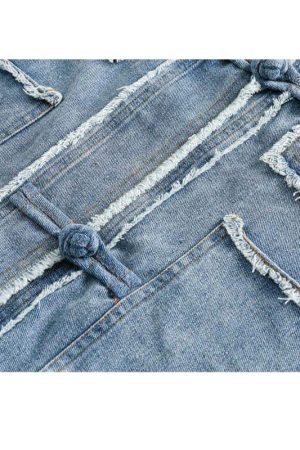 Style Core Aesthetics, New Style Trends Autumn Streetwear Iconic Jeans Jacket