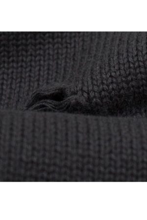 Style Core Aesthetics, New Style Trends Autumn/Winter Streetwear Distressed Knit Sweater