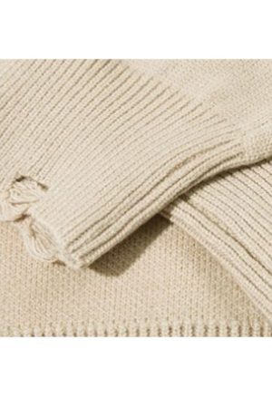 Style Core Aesthetics, New Style Trends Banana Letter Loose Knit Sweater