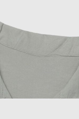 Style Core Aesthetics, New Style Trends Basic Solid Color Shirts