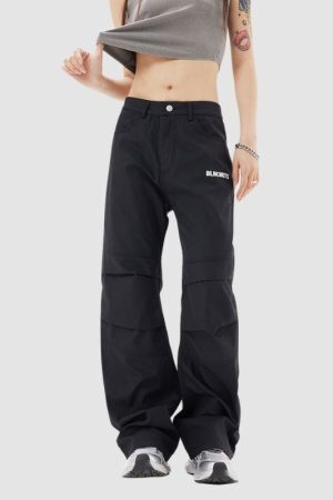 Style Core Aesthetics, New Style Trends Basic Straight Sports Pants