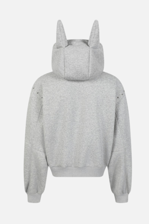 Style Core Aesthetics, New Style Trends Beaded “Cat Ear” Hoodie