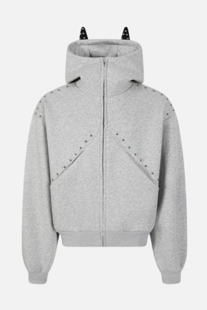 Style Core Aesthetics, New Style Trends Beaded “Cat Ear” Hoodie