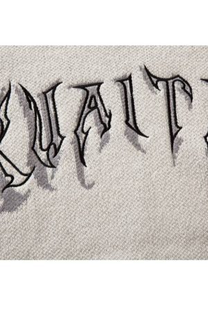 Style Core Aesthetics, New Style Trends Bear Pattern Raw Hem Turtleneck Sweater