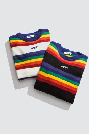 Style Core Aesthetics, New Style Trends Best Rainbow Sweater