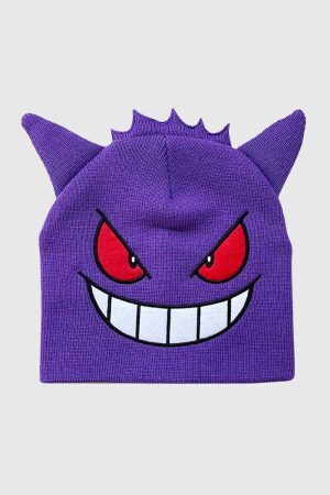 Style Core Aesthetics, New Style Trends Big Mouth Red Eyes Knit Hat