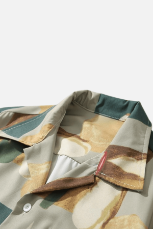 Style Core Aesthetics, New Style Trends Bottle Oil Painting Shirt