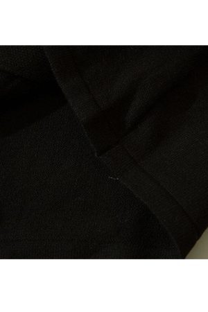 Style Core Aesthetics, New Style Trends Bow Irregular Turndown Collar Knit Crop Top