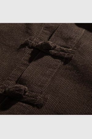 Style Core Aesthetics, New Style Trends Brown Casual Utility Shirt