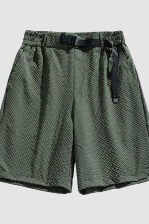 Style Core Aesthetics, New Style Trends Bubble Check Cargo Shorts