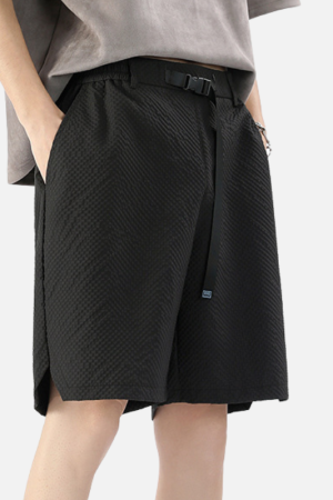 Style Core Aesthetics, New Style Trends Bubble Check Cargo Shorts