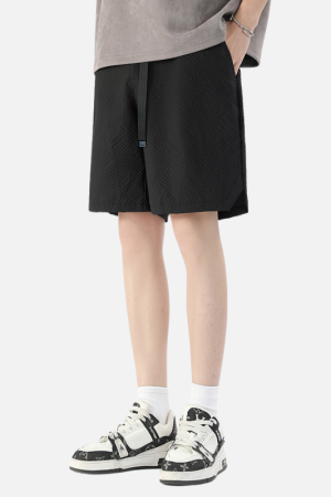 Style Core Aesthetics, New Style Trends Bubble Check Cargo Shorts