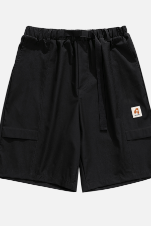 Style Core Aesthetics, New Style Trends Buckle Belt Cargo Shorts