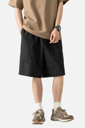 Style Core Aesthetics, New Style Trends Buckle Belt Cargo Shorts