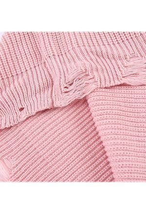 Style Core Aesthetics, New Style Trends Building Pattern Knit Sweater