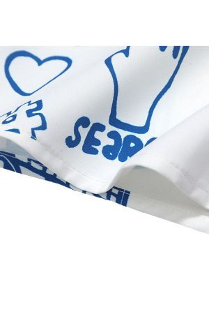 Style Core Aesthetics, New Style Trends Bulb Print Summer Shirts