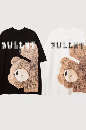Style Core Aesthetics, New Style Trends BULLAT Teddy Bear T-Shirt