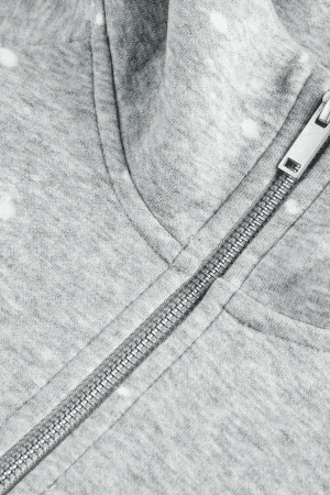 Style Core Aesthetics, New Style Trends Burnout Half-Zip Stand Collar Sweatshirt