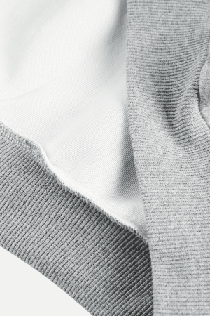 Style Core Aesthetics, New Style Trends Burnout Half-Zip Stand Collar Sweatshirt