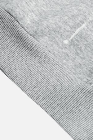 Style Core Aesthetics, New Style Trends Burnout Half-Zip Stand Collar Sweatshirt