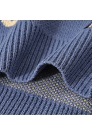 Style Core Aesthetics, New Style Trends Butterfly & Letters Graffiti Print Sweater