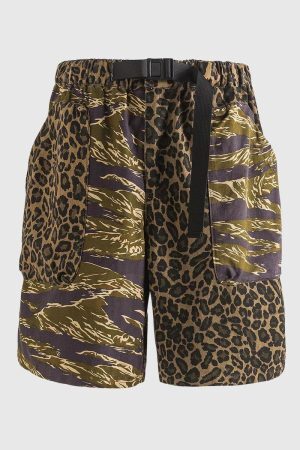 Style Core Aesthetics, New Style Trends Camo Cotton Leopard Shorts