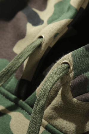 Style Core Aesthetics, New Style Trends Camo Loose Casual Hoodie