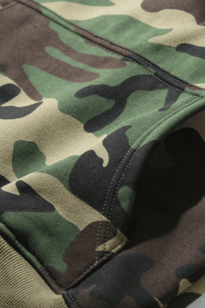 Style Core Aesthetics, New Style Trends Camo Loose Casual Hoodie