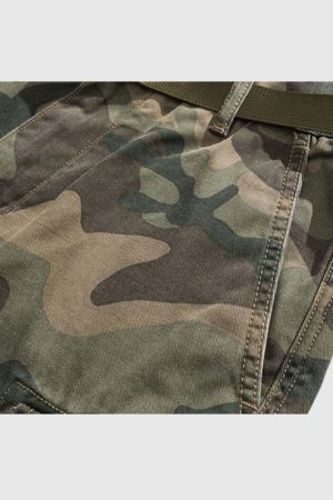Style Core Aesthetics, New Style Trends Camouflage Pocket Cargo Shorts