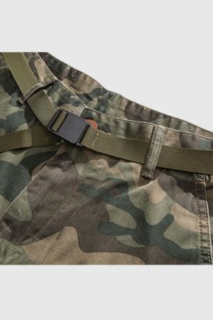 Style Core Aesthetics, New Style Trends Camouflage Pocket Cargo Shorts