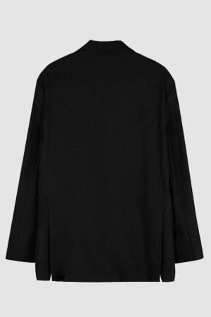 Style Core Aesthetics, New Style Trends Carabiner Decoration Leisure Blazer