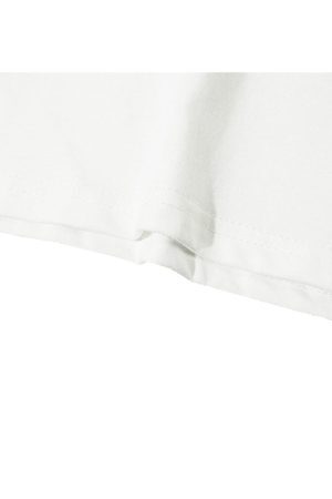 Style Core Aesthetics, New Style Trends Cartoon Cat Pattern Patch Tee