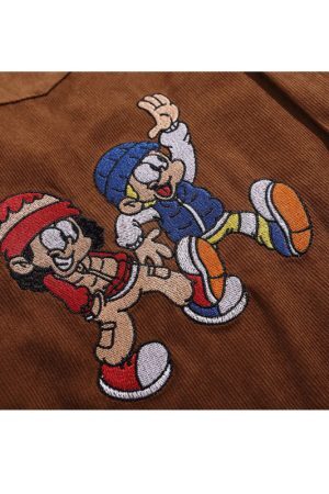 Style Core Aesthetics, New Style Trends Cartoon Characters Shirts