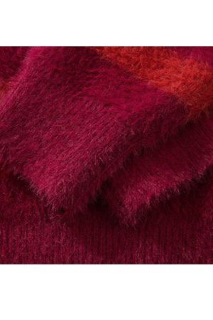 Style Core Aesthetics, New Style Trends Cartoon Dragon Striped Versatile Knit Sweater