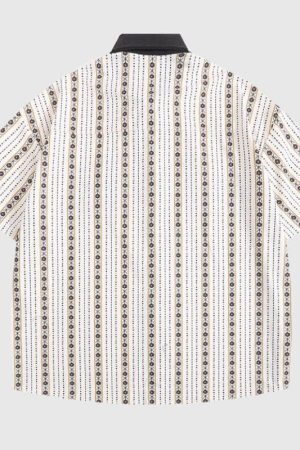 Style Core Aesthetics, New Style Trends Cartoon Embroidered Shirts