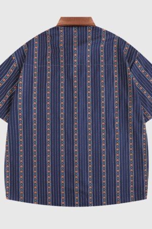 Style Core Aesthetics, New Style Trends Cartoon Embroidered Shirts