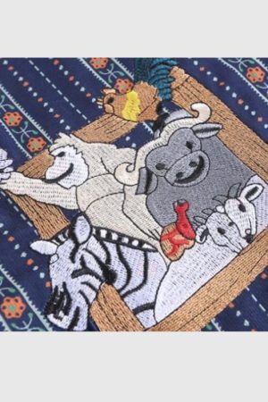 Style Core Aesthetics, New Style Trends Cartoon Embroidered Shirts