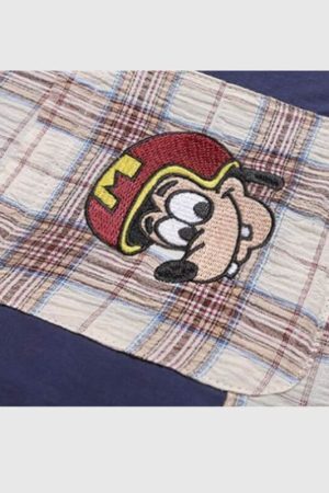 Style Core Aesthetics, New Style Trends Cartoon Patchwork Shirts