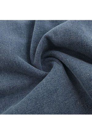 Style Core Aesthetics, New Style Trends Cartoon Plant Denim Shirts